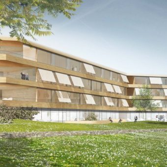 New Ward Building at the Clinic for Tropical Diseases, Paul-Lechler-Hospital