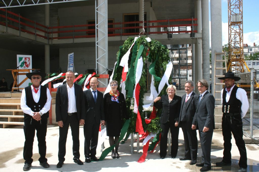 Redner am Richtkranz