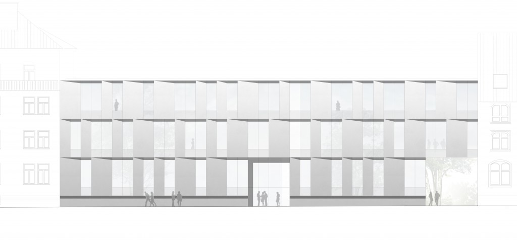 Nickl & Partner Architekten AG - Nordansicht