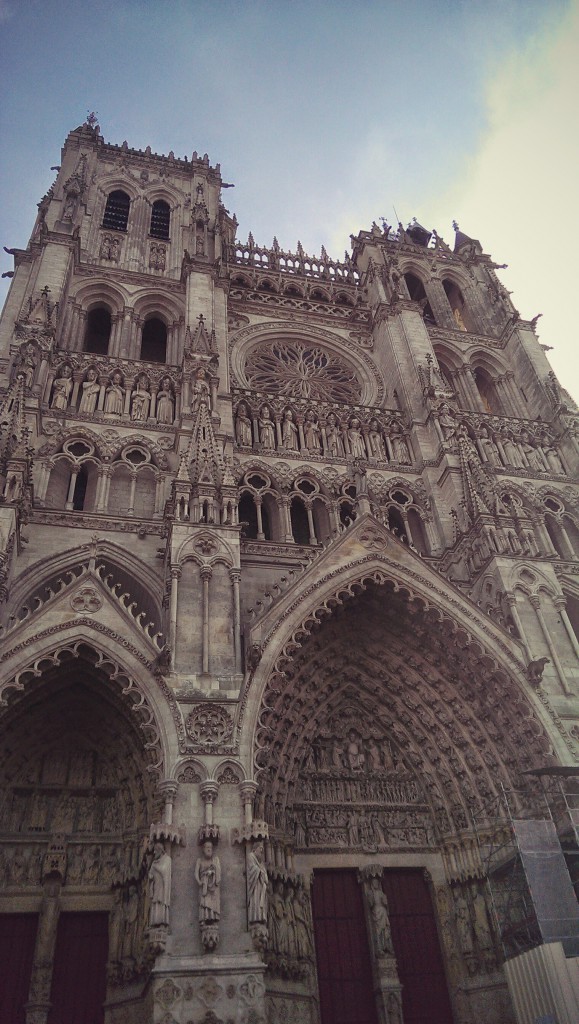 La cathédrale d'Amiens.