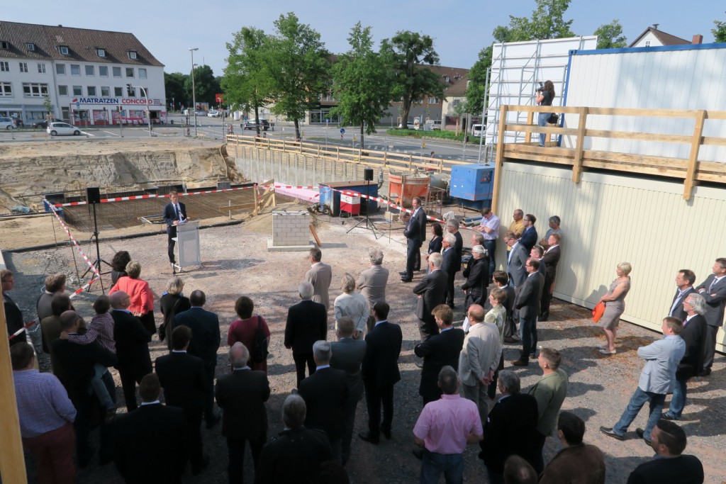 Grundsteinlegung in Wolfsburg, Nickl & Partner Architekten AG