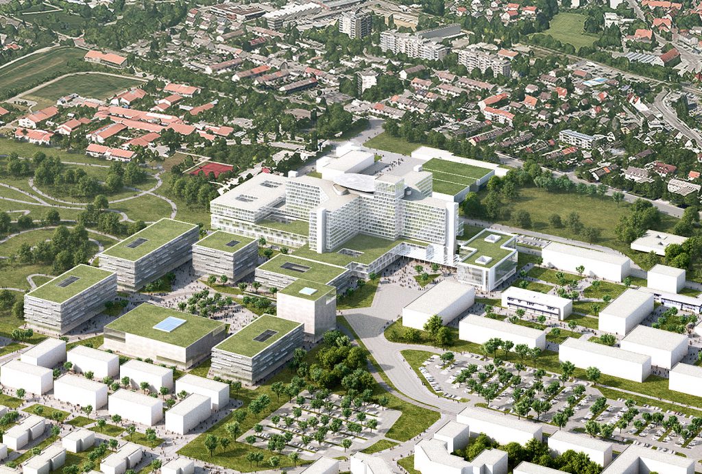 Agrandissement du centre hospitalier d’Augsbourg, Nickl & Partner Architekten AG