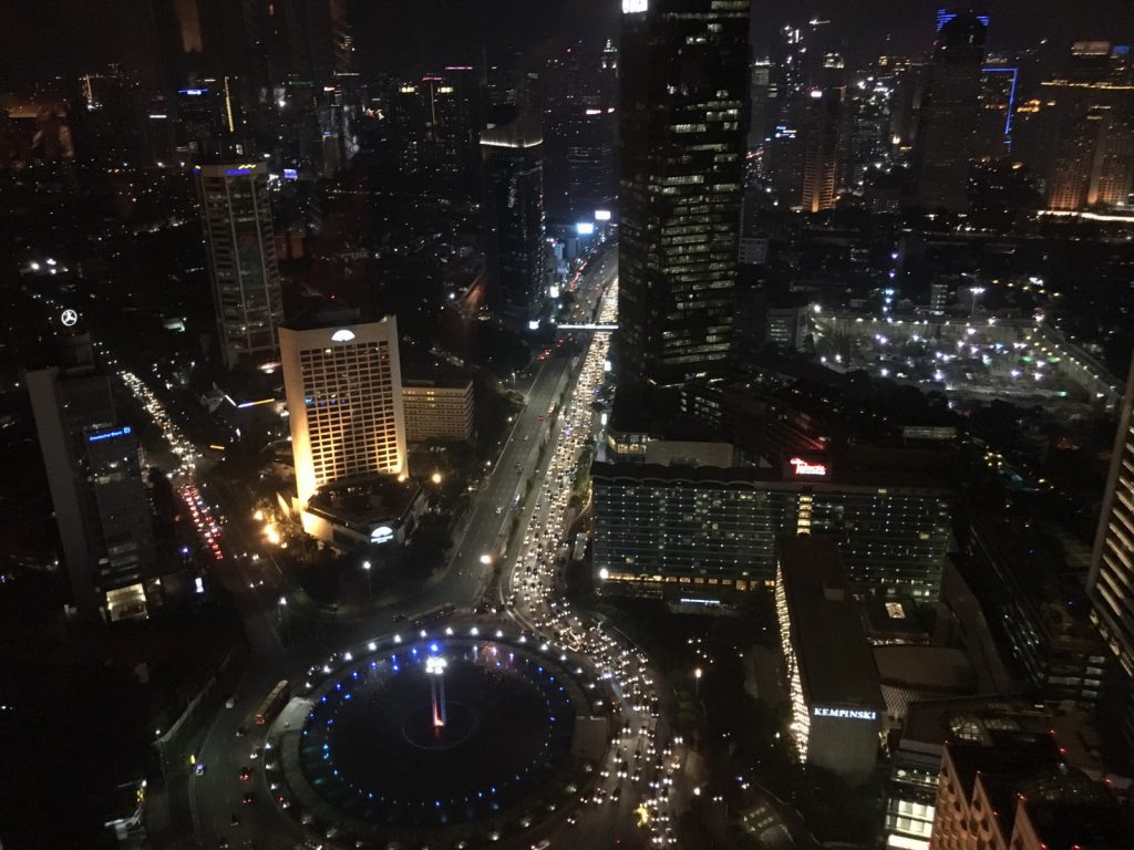 Jakarta by night, Photo: Nickl & Partner Architekten AG