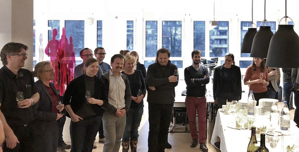 Ceremonial opening at Hardturmstrasse 76 