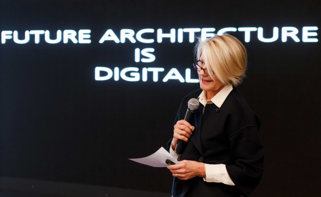 Prof. Christine Nickl-Weller bei der LSR Group in Moskau, Foto: LSR Group 