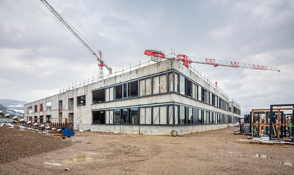 Voiron construction site photo, Nickl & Partner Architekten AG