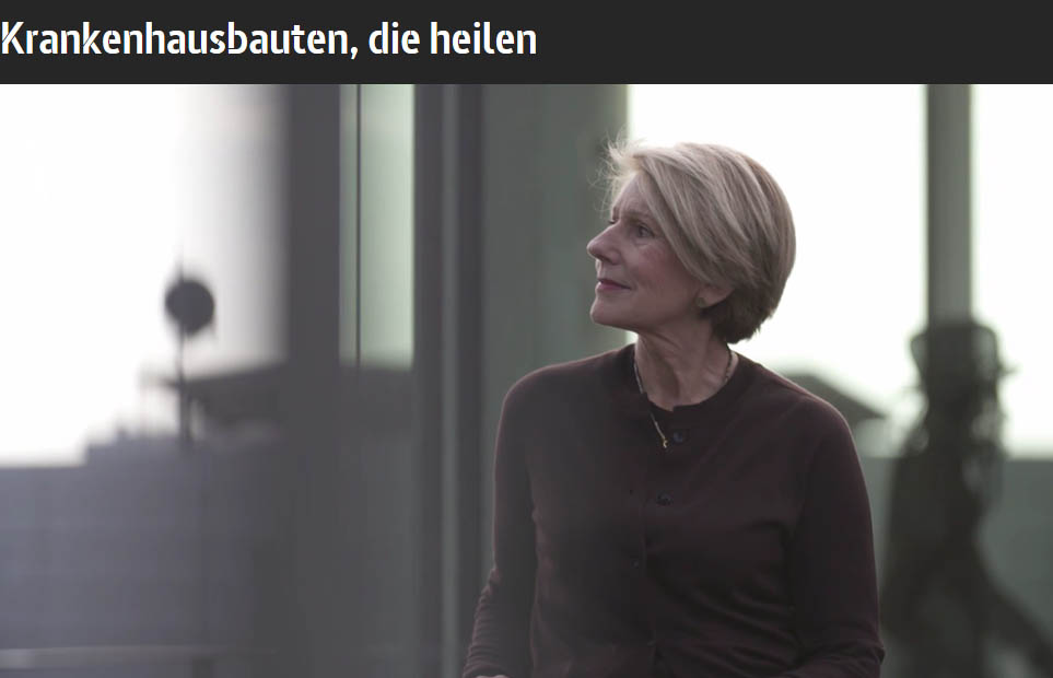 ARTE Metropolis, TV report on “Hospital buildings that heal”
