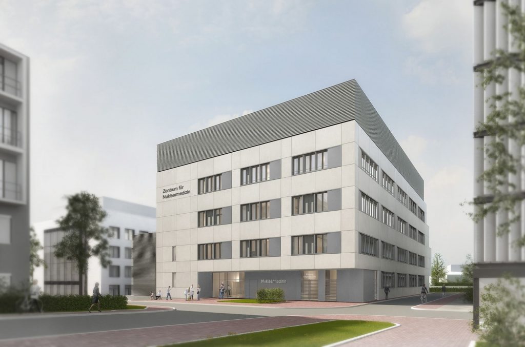 Exterior perspective: Heinle, Wischer and Partner, Freie Architekten