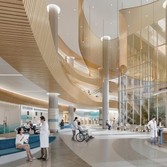 Taikang Ningbo International Hospital Interior Design