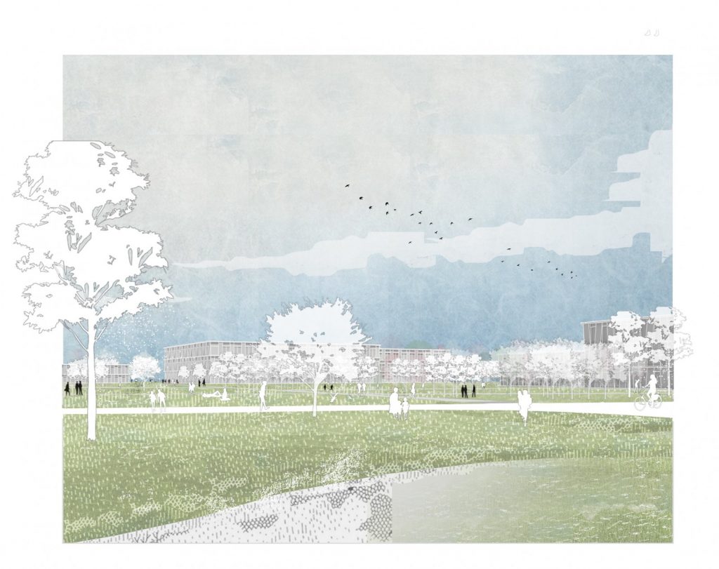 External view of the design of Ortenau Klinikum in Achern