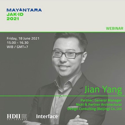 北京尼克及合伙人建筑事务所合伙人兼总经理杨建先生在Mayantara JAK.ID 2021上的发言