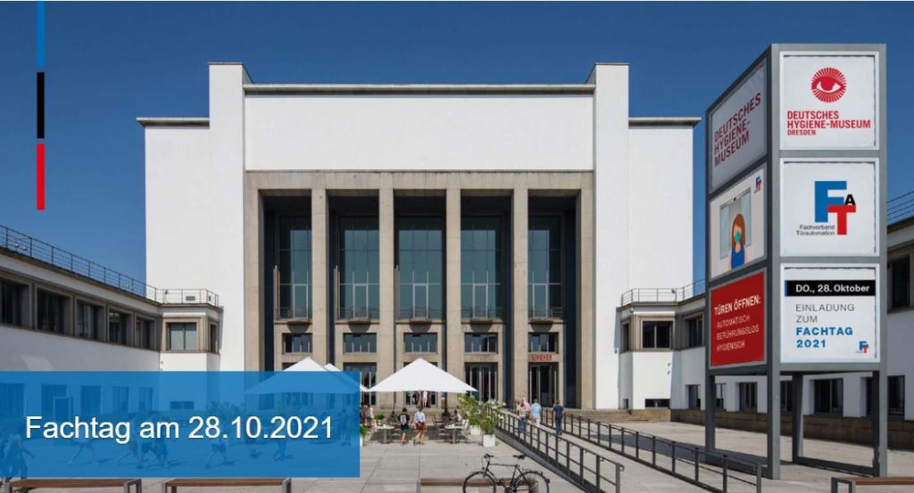 Venue of the Door Automation Symposium: Deutsches Hygiene-Museum Dresden