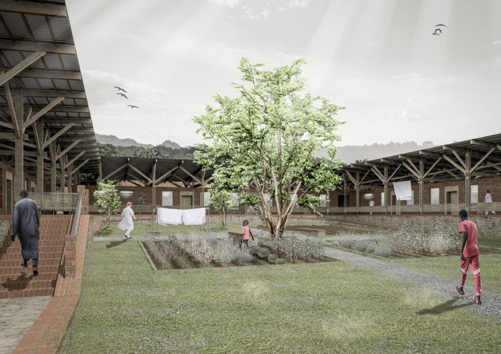 1st prize: Philipp Knaus: “Refugium Regenerativum – District Hospital Baraka, DR Congo“