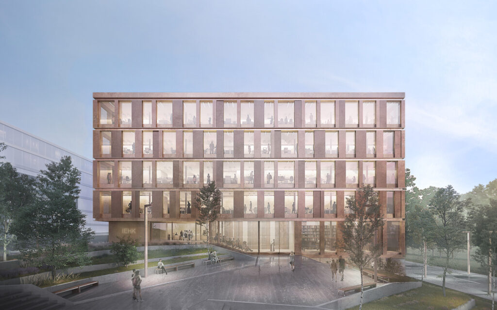 Nickl & Partner Wettbewerbsbeitrag Ersatzneubau IEHK