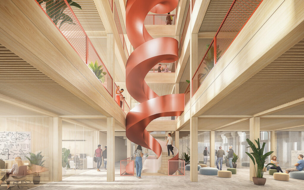 Nickl & Partner Wettbewerbsbeitrag Ersatzneubau IEHK